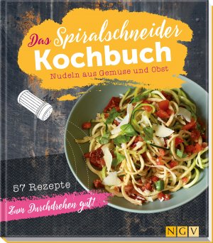 gebrauchtes Buch – Christina Wiedemann – Das Spiralschneider-Kochbuch - Nudeln aus Gemüse und Obst incl Spiralschneider