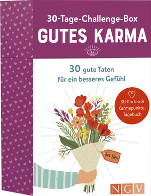 ISBN 9783625188124: 30-Tage-Challenge-Box Gutes Karma - 30 gute Taten für ein besseres Gefühl (A71)