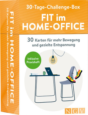 gebrauchtes Buch – Susann Hempel – Fit im Home-Office - 30-Tage-Challenge-Box : 30 Karten für mehr Bewegung und gezielte Entspannung