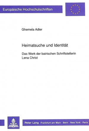 neues Buch – Adler, Ghemela K – Heimatsuche und Identitaet