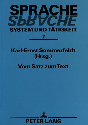 ISBN 9783631447086: Vom Satz zum Text