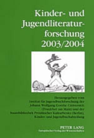 ISBN 9783631528631: Kinder- und Jugendliteraturforschung 2003/2004 - In Zusammenarbeit mit der Gesellschaft für Kinder- und Jugendliteraturforschung in Deutschland und der deutschsprachigen Schweiz, der Österreichischen Gesellschaft für Kinder- und Jugendliteraturforschung