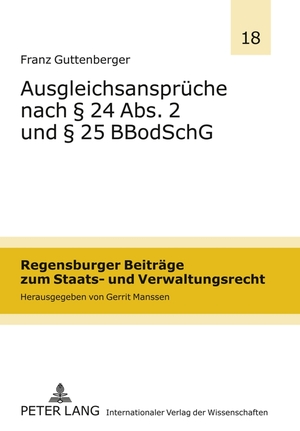 ISBN 9783631615461: Ausgleichsansprüche nach § 24 Abs. 2 und § 25 BBodSchG