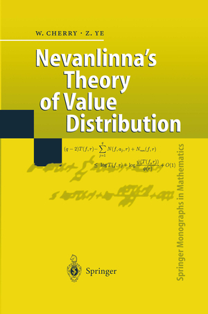 ISBN 9783642085680: Nevanlinna’s Theory of Value Distribution – The Second Main Theorem and its Error Terms