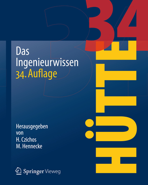 ISBN 9783642228490: HÜTTE - Das Ingenieurwissen