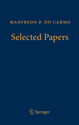 ISBN 9783642255878: Manfredo P. do Carmo – Selected Papers