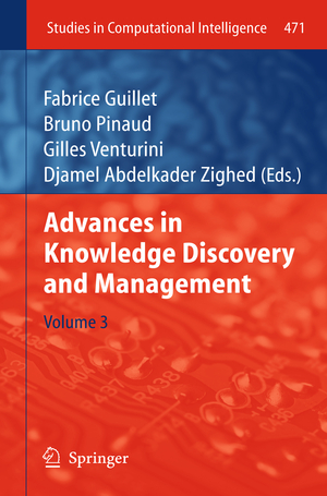 ISBN 9783642358548: Advances in Knowledge Discovery and Management