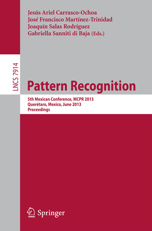 ISBN 9783642389887: Pattern Recognition