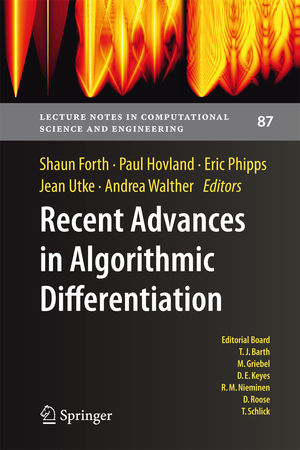 ISBN 9783642439919: Recent Advances in Algorithmic Differentiation