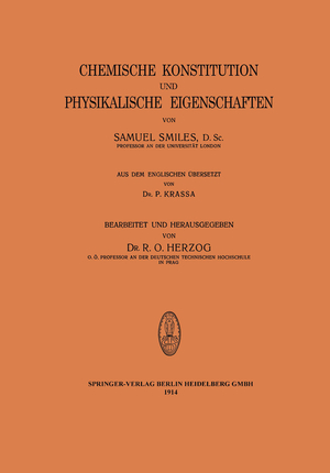 ISBN 9783642495199: Chemische Konstitution und Physikalische Eigenschaften