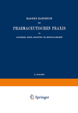 ISBN 9783642503733: Hagers Handbuch der Pharmaceutischen Praxis für Apotheker, Ärzte, Drogisten und Medicinalbeamte | Zweiter Band | Max Arnold (u. a.) | Taschenbuch | Paperback | 2 Taschenbücher | Deutsch