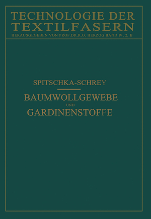 ISBN 9783642504860: Baumwollgewebe und Gardinenstoffe