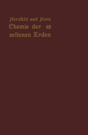 ISBN 9783642505386: Chemie der seltenen Erden