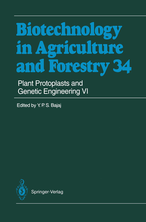 ISBN 9783642633744: Plant Protoplasts and Genetic Engineering VI