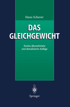 gebrauchtes Buch – Hans Scherer – Das Gleichgewicht