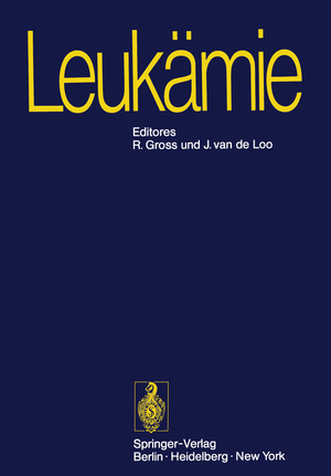 ISBN 9783642654374: Leukämie