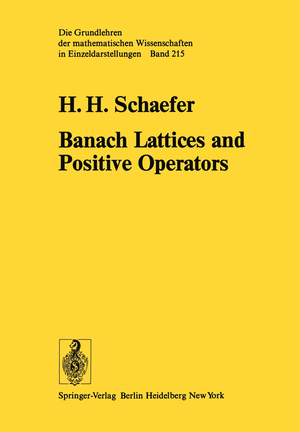 ISBN 9783642659720: Banach Lattices and Positive Operators