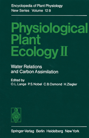 ISBN 9783642681523: Physiological Plant Ecology II