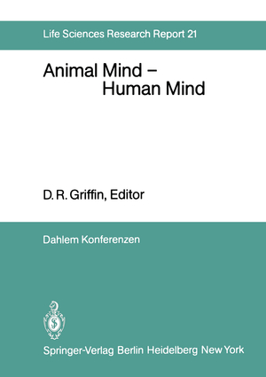 ISBN 9783642684715: Animal Mind — Human Mind