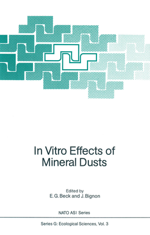 ISBN 9783642706325: In Vitro Effects of Mineral Dusts – Third International Workshop