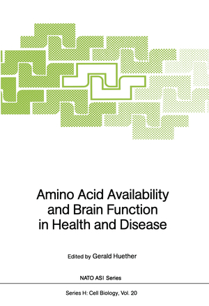 neues Buch – Gerald Huether – Amino Acid Availability and Brain Function in Health and Disease