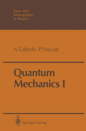 ISBN 9783642838569: Quantum Mechanics I