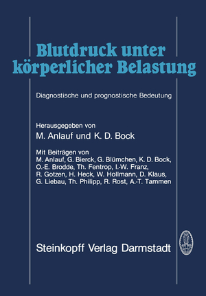 ISBN 9783642853456: Blutdruck unter körperlicher Belastung – Diagnostische und prognostische Bedeutung