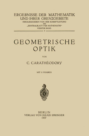 ISBN 9783642896040: Geometrische Optik