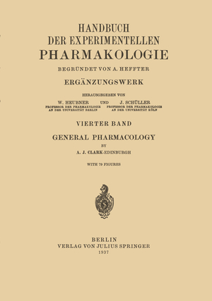 ISBN 9783642896071: General Pharmacology