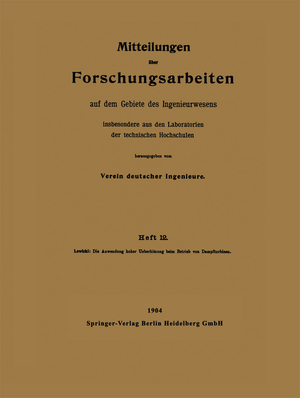 ISBN 9783642901898: Die Anwendung hoher Ueberhitzung beim Betrieb von Dampfturbinen