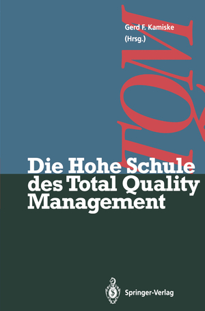 ISBN 9783642935503: Die Hohe Schule des Total Quality Management