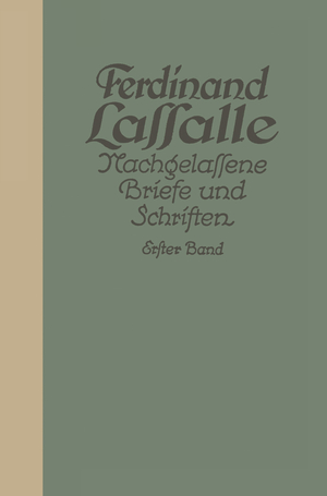 ISBN 9783642940330: Briefe von und an Lassalle bis 1848