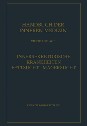 ISBN 9783642946523: Innersekretorische und Stoffwechselkrankheiten