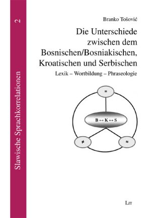 ISBN 9783643500557: Die Unterschiede zwischen dem Bosnischen/Bosniakischen, Kroatischen und Serbischen – Lexik - Wortbildung - Phraseologie