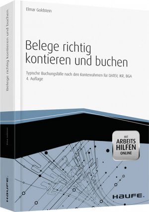 Belege Richtig Kontieren Und Buchen Mit Arbeitshilfen Online Elmar Goldstein Buch Antiquarisch Kaufen A02fjkje01zzw