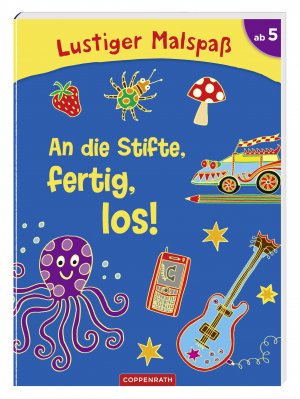 ISBN 9783649608509: Lustiger Malspaß: An die Stifte, fertig, los! - (Verkaufseinheit)