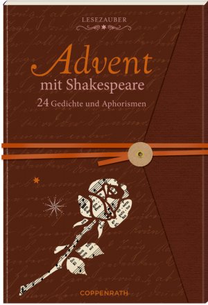 gebrauchtes Buch – Briefbuch – Advent mit Shakespeare - 24 Gedichte und Aphorismen