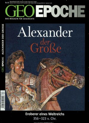 ISBN 9783652002363: GEO Epoche / GEO Epoche 63/2013 - Alexander der Große