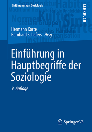 ISBN 9783658134105: Einführung in Hauptbegriffe der Soziologie