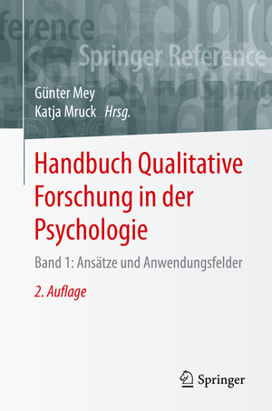 ISBN 9783658182335: Handbuch Qualitative Forschung in der Psychologie – Band 1: Ansätze und Anwendungsfelder