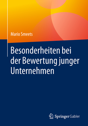 neues Buch – Mario Smeets – Besonderheiten bei der Bewertung junger Unternehmen