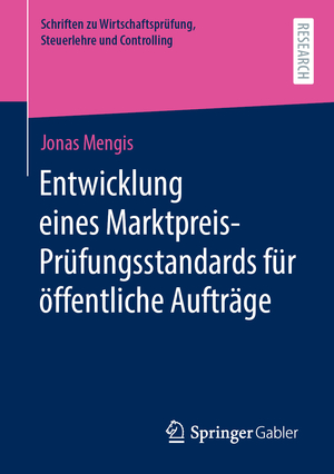 ISBN 9783658320430: Entwicklung eines Marktpreis-Prüfungsstandards für öffentliche Aufträge