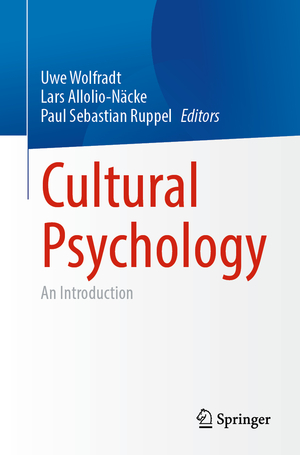 ISBN 9783658451547: Cultural Psychology – An Introduction