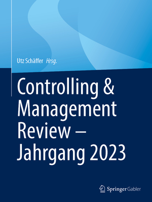 ISBN 9783658462079: Controlling & Management Review – Jahrgang 2023