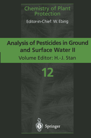 ISBN 9783662010655: Analysis of Pesticides in Ground and Surface Water II