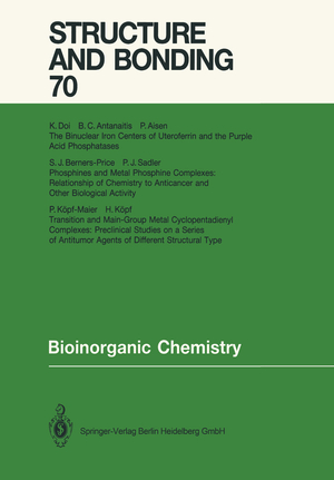 ISBN 9783662136881: Bioinorganic Chemistry