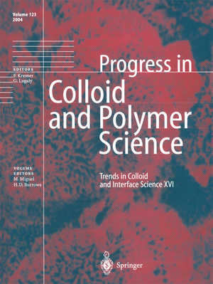 ISBN 9783662145807: Trends in Colloid and Interface Science XVI