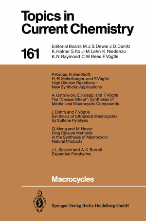 ISBN 9783662149652: Macrocycles