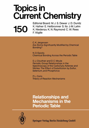 ISBN 9783662150955: Relationships and Mechanisms in the Periodic Table