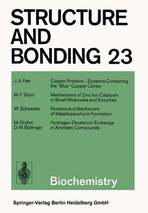 ISBN 9783662155240: Biochemistry